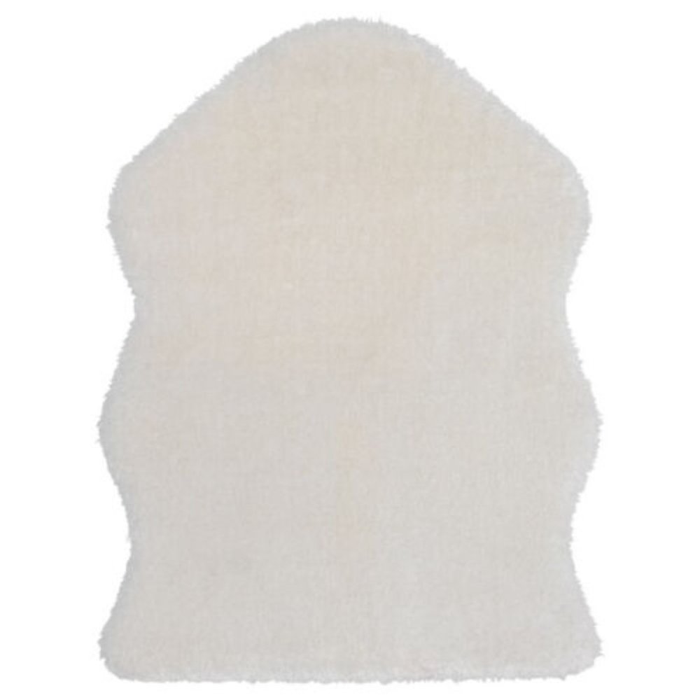 New TOFTLUND Rug White Floor Carpets Super Soft Warm and Cozy 1'10 "x2'9"